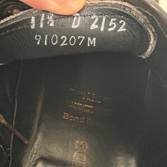 Allen Edmonds Mens Bond Street Cap Toe Textured Leather Lace Up Oxford Size 11.5 - Picture 11 of 12